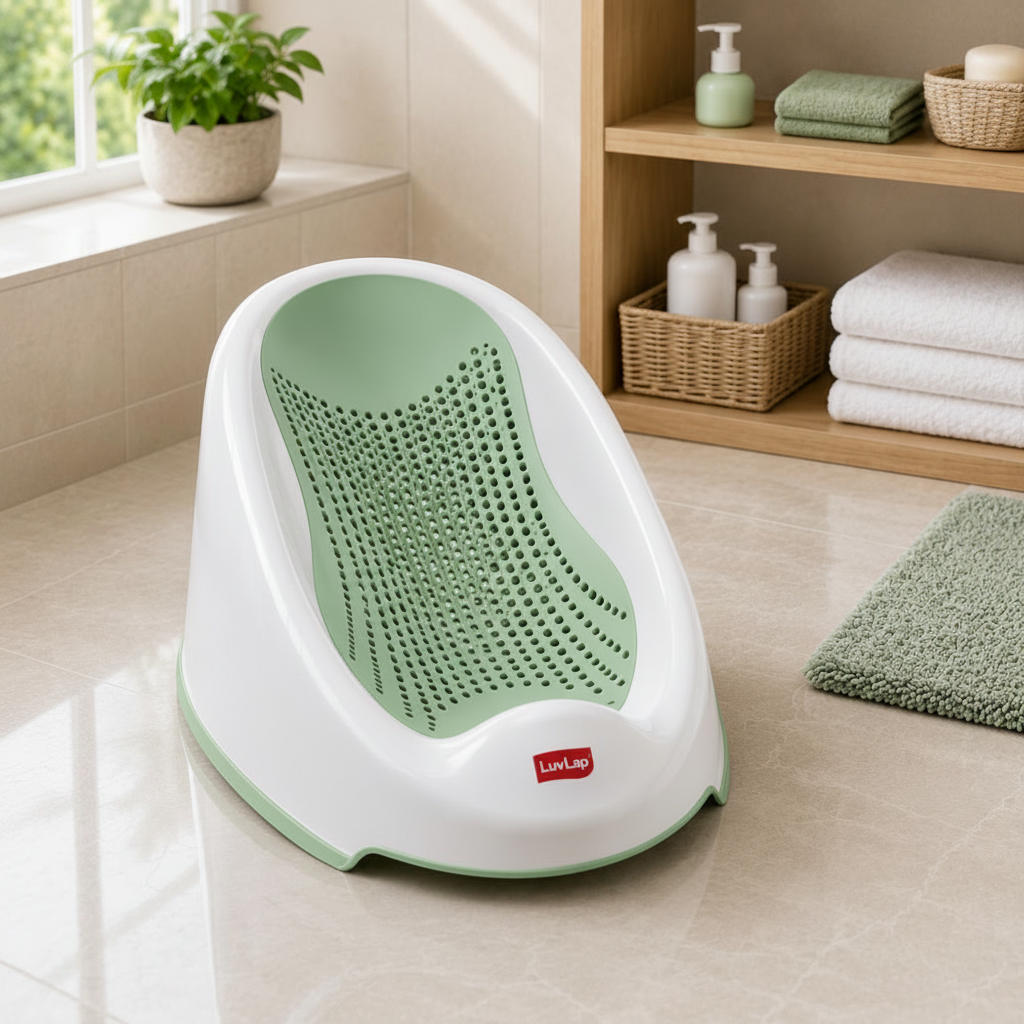 Breathable Baby Bath Support Seat