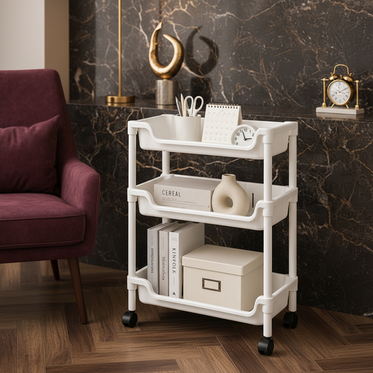 Multifunctional 3-Tier Storage Rack