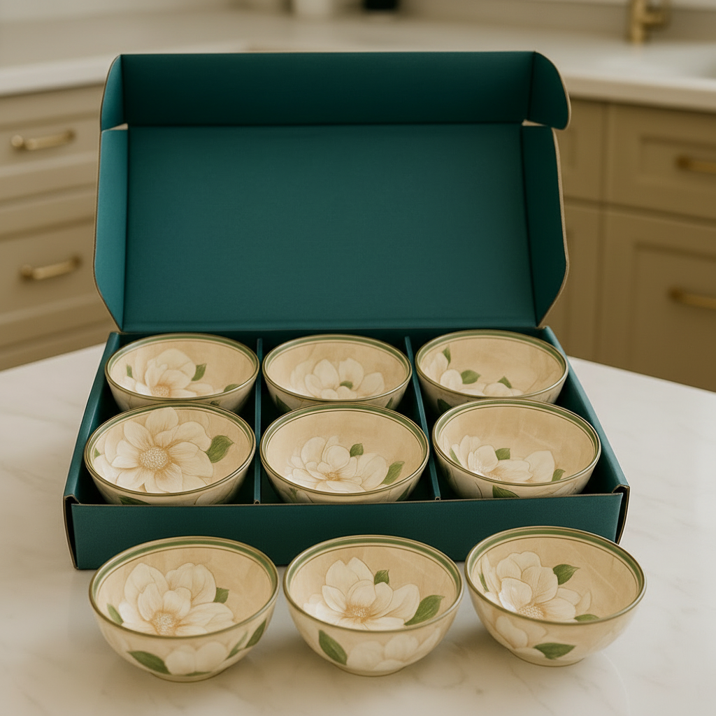 Premium 6 Pieces Serving Bowl Different Designs