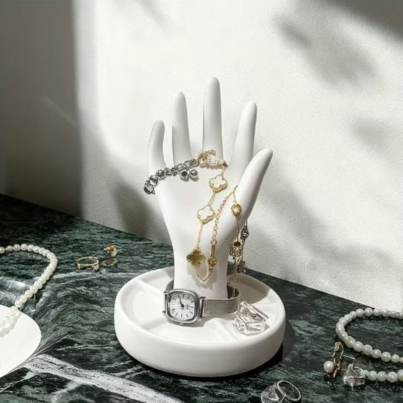 Creative Hand Shaped Jewelry Display Stand Decor Organizer