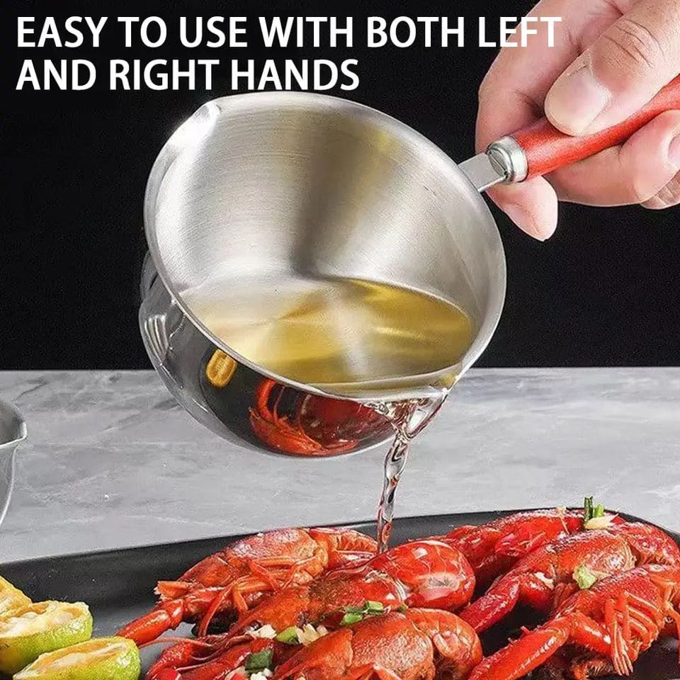 Stainless Steel Oil Splash Pot