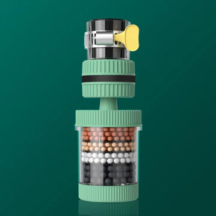 6 Layer Filtration 360⁰ Rotating Faucet Sprayer Water Purifier