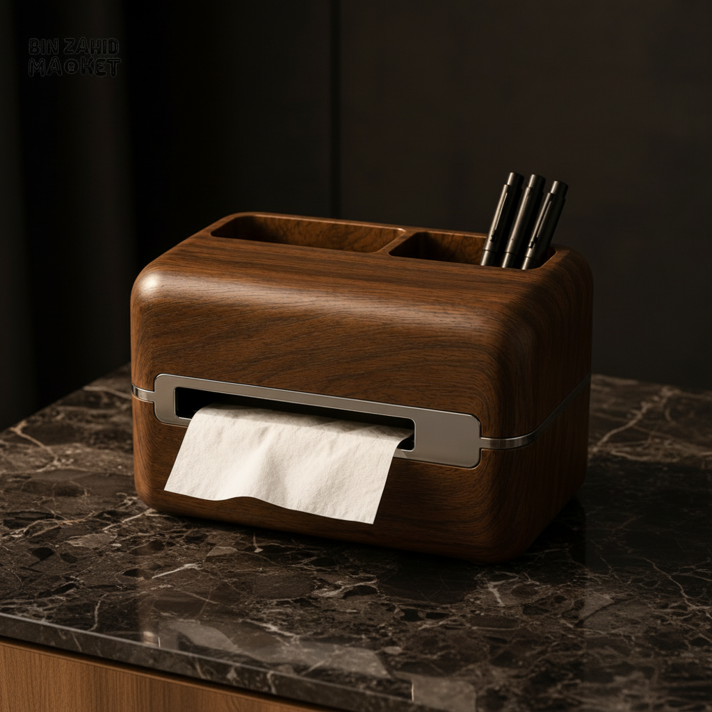 Modern Creative Tissue Storage Box And Accessories Organizer