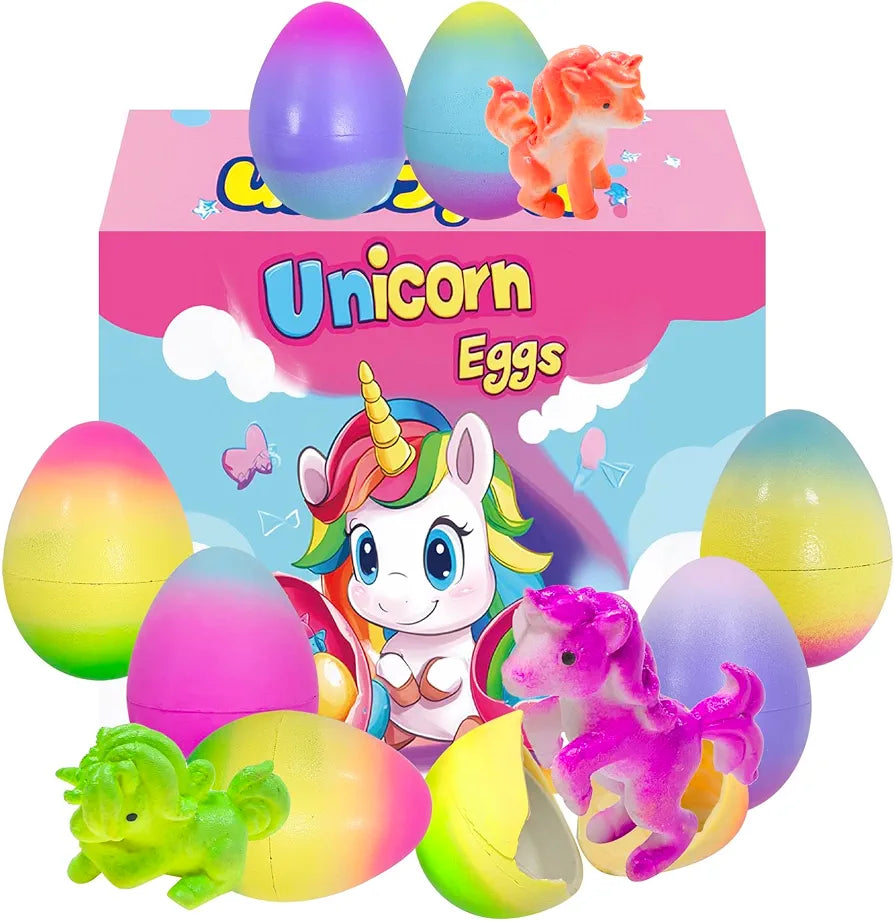 Cherislpy Unicorn Hatching Surprise Eggs (6-Pcs Box)