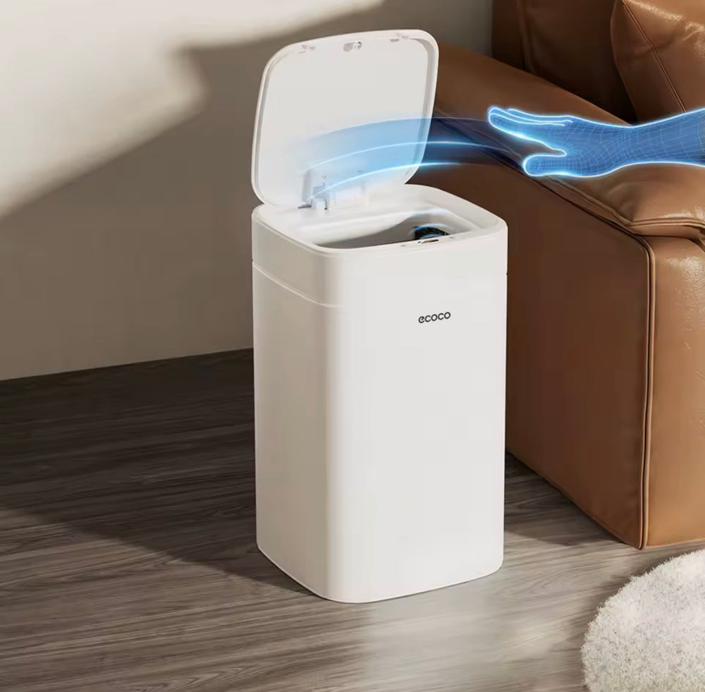 Automatic Disposal 12L Smart Sensor Trash Bin With Lid