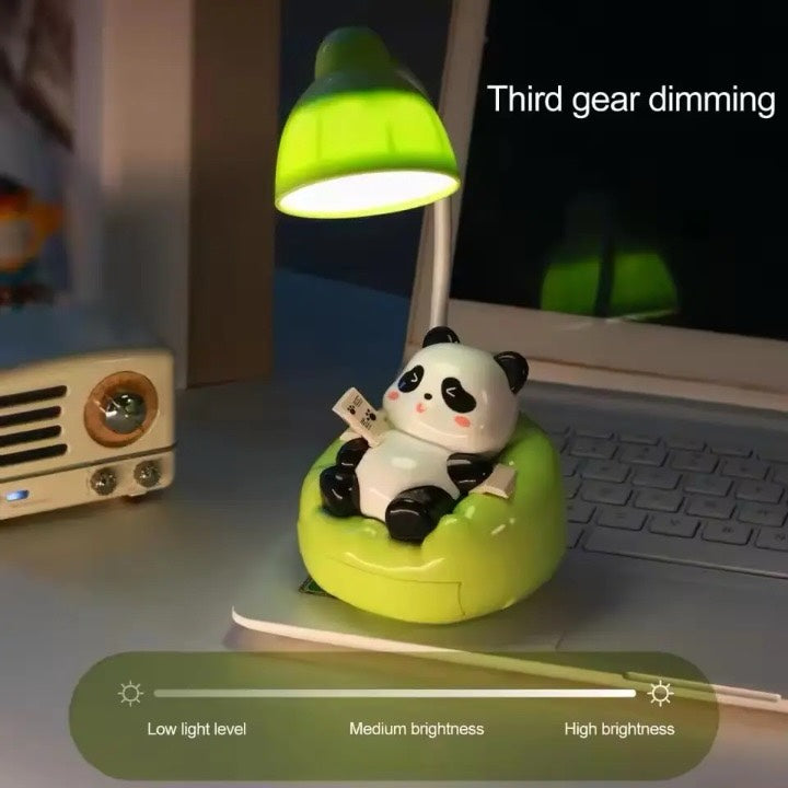 Adorable Sleeping Panda Study Desk Lamp