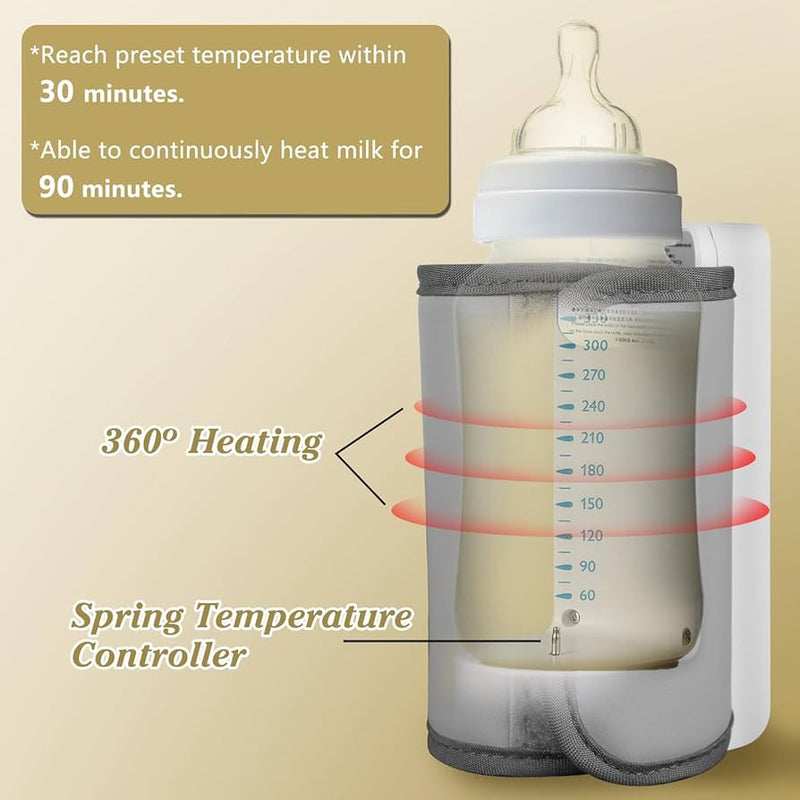 Portable Feeder Warmer, Rechargeable Bottle Warmer For Trave