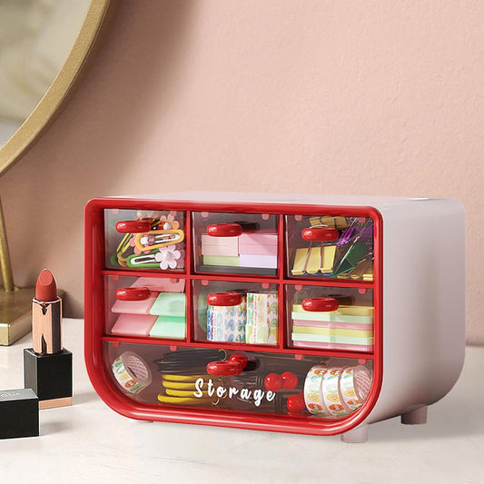 Multipurpose Desk Storage Organizer With Drawer