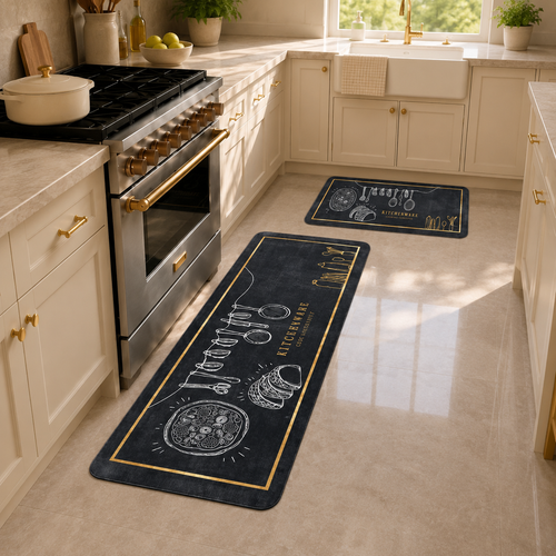 Luxury House Kitchen Floor Mat Set