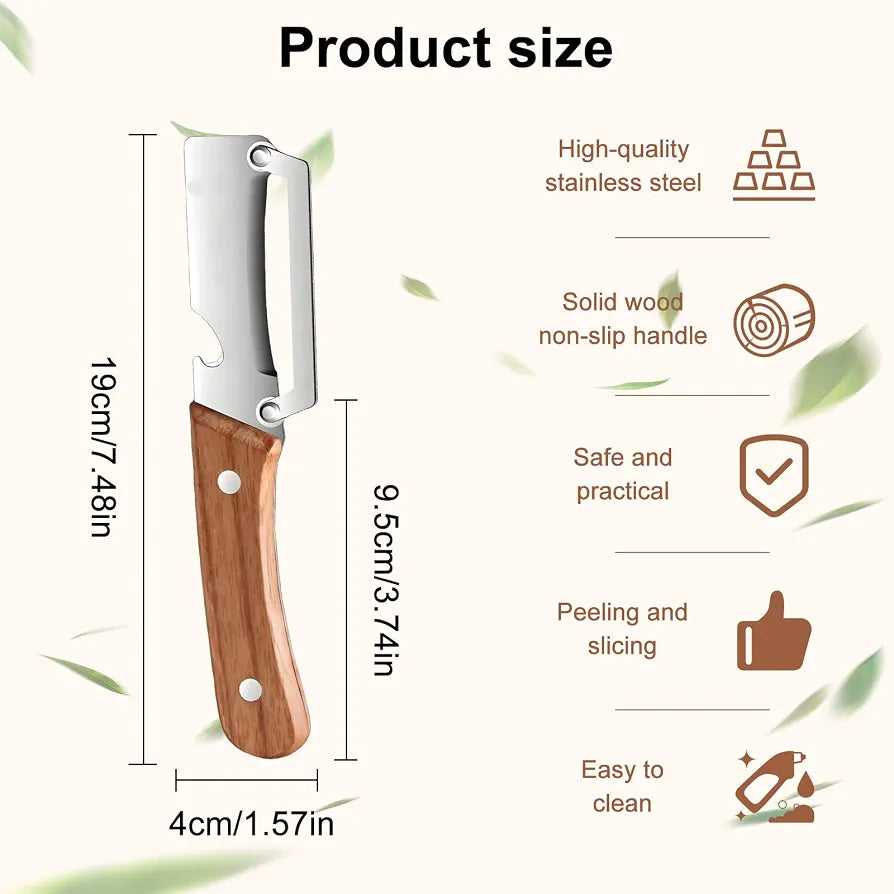 3-in-1 Multi-Functional Vegetable Peelers & Scallion Shredders
