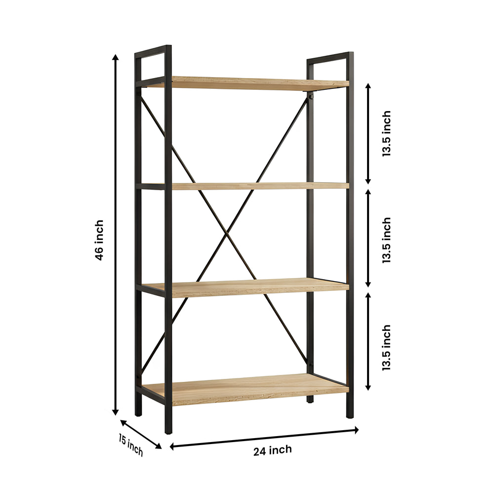 4 Tier Rolling Storage Rack With Lockable Wheels