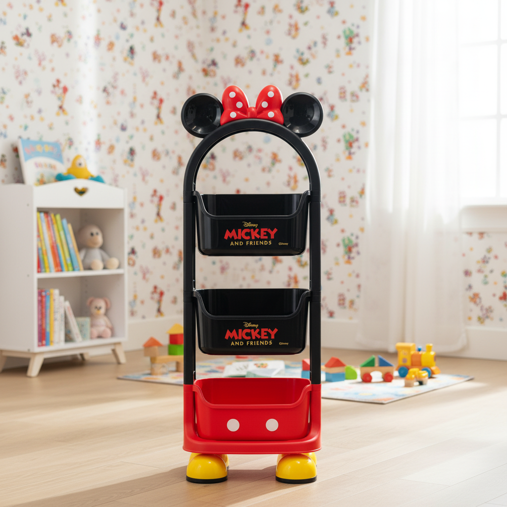 Multi-Layer Disney Mickey & Friends toy Storage Organizer