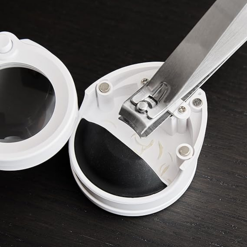 Magnifying Nail Cutter with LED Light: Precision, Comfort, and Hygiene in Nail Care