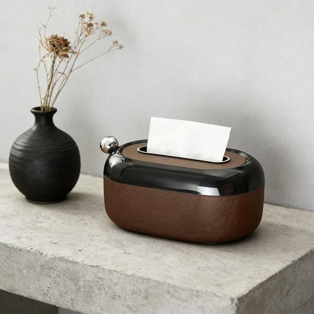 Creative Curve Oval Tissue Box Holder