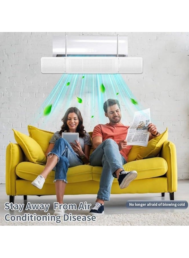Adjustable split Ac Air Deflector - Universel Fit For Enhanced Cooling