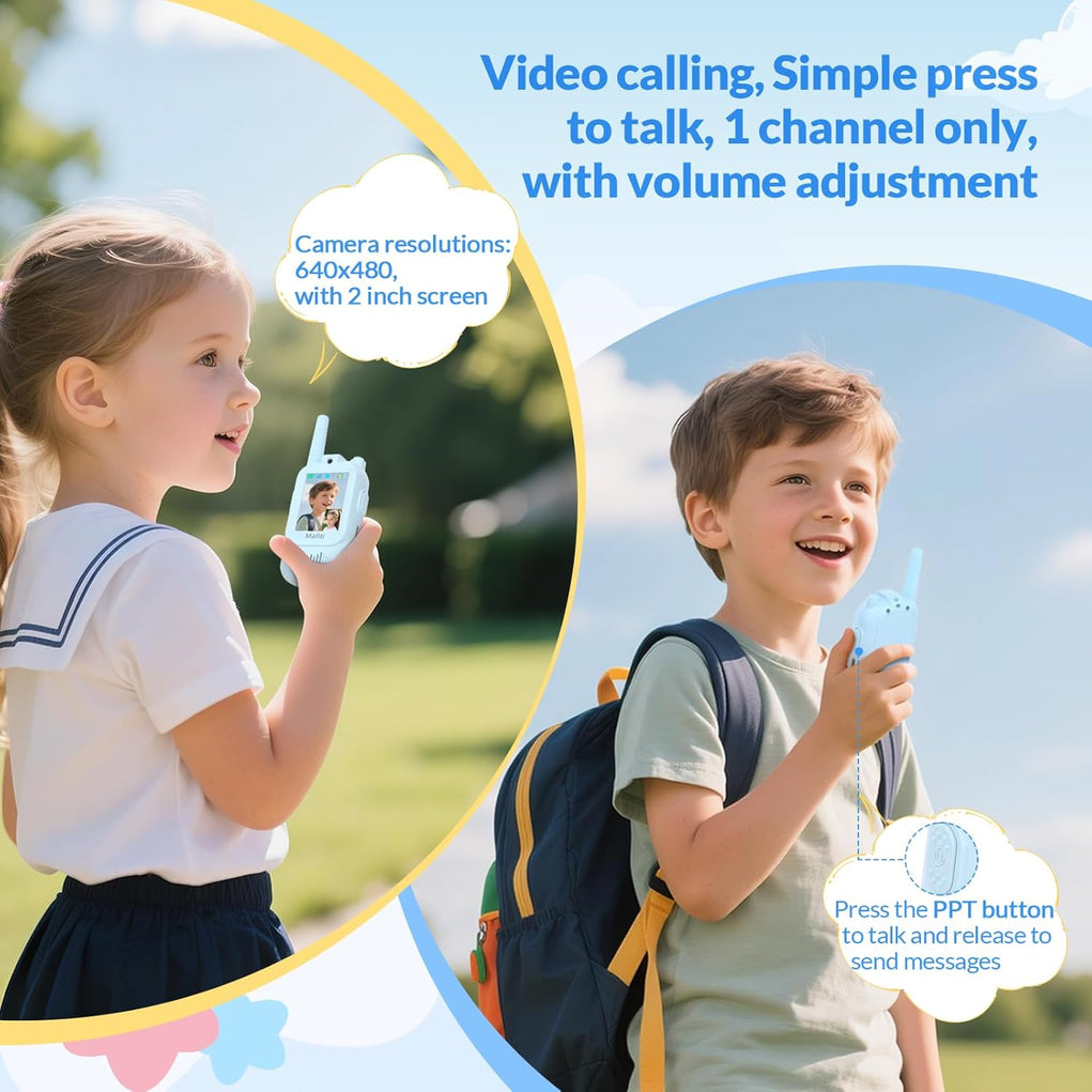 Kids Video Walkie Talkie-HD Video Calling Children Toy