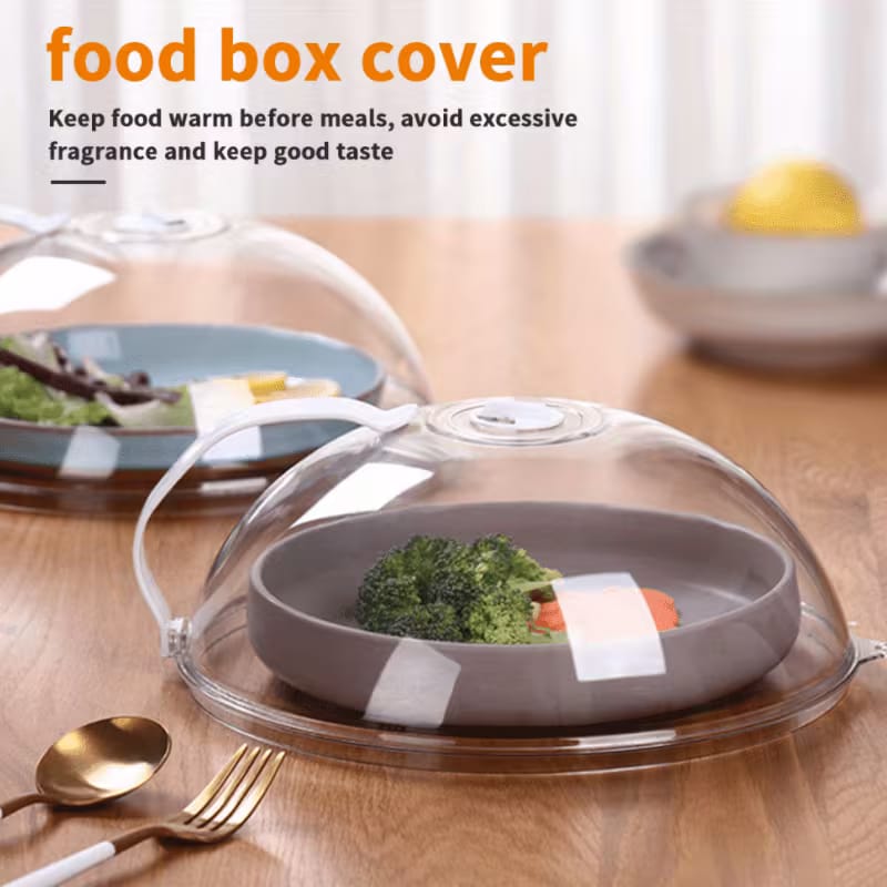 Microwave Food Cover Splash Proof Plate Cover