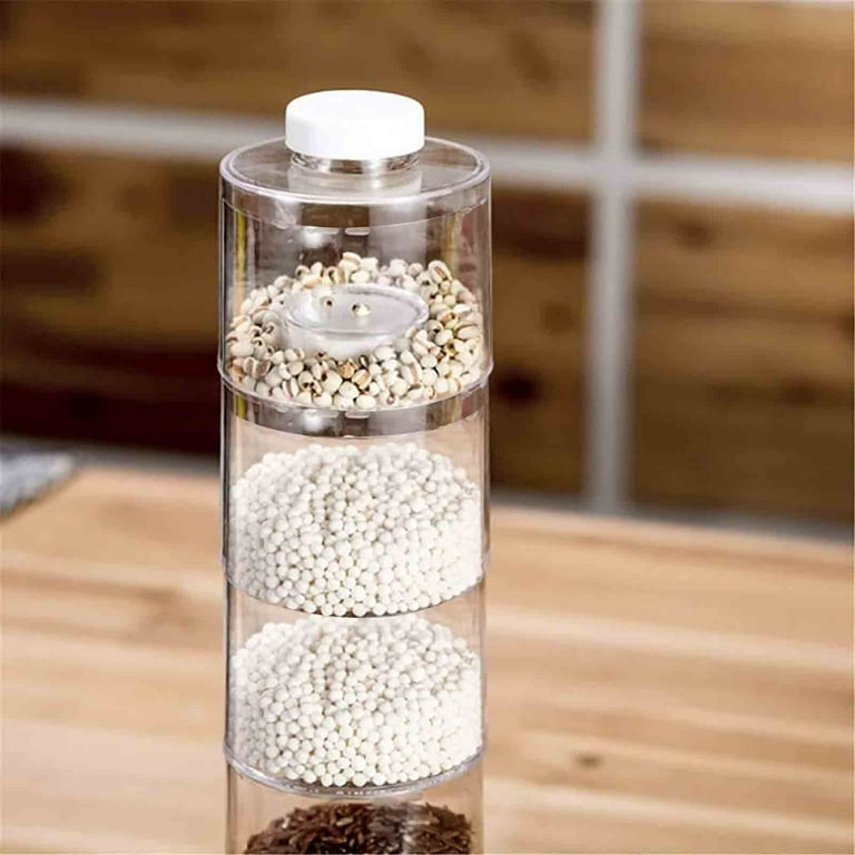 Acrylic Spice Jars Tower (Pack Of 12)