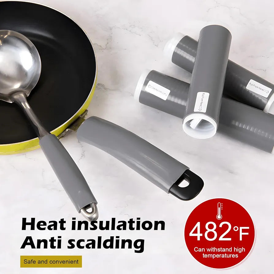 Heat-Resistant Silicone Pan Handle Sleeve