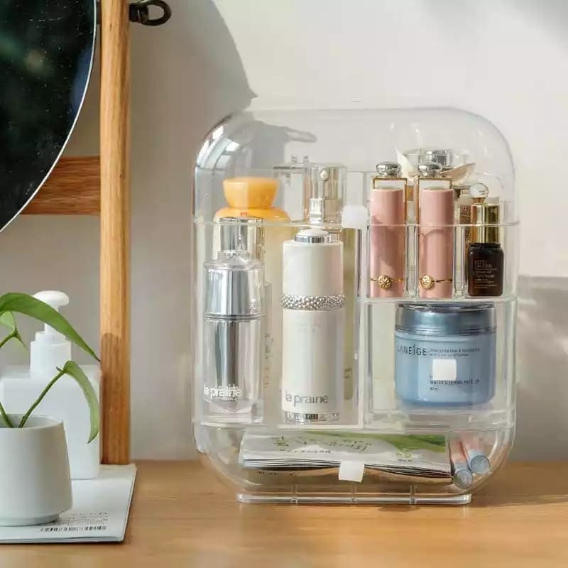 Transparent Cosmetics Storage organizer Dustproof & Waterproof