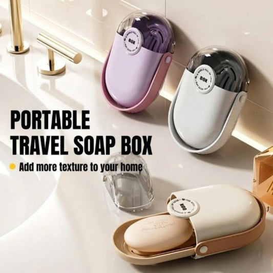 Anti-Leak Transparent Portable Travel Soap Box