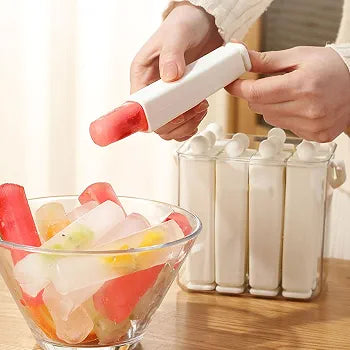 10 Grid Silicone Ice Popsicle Mold