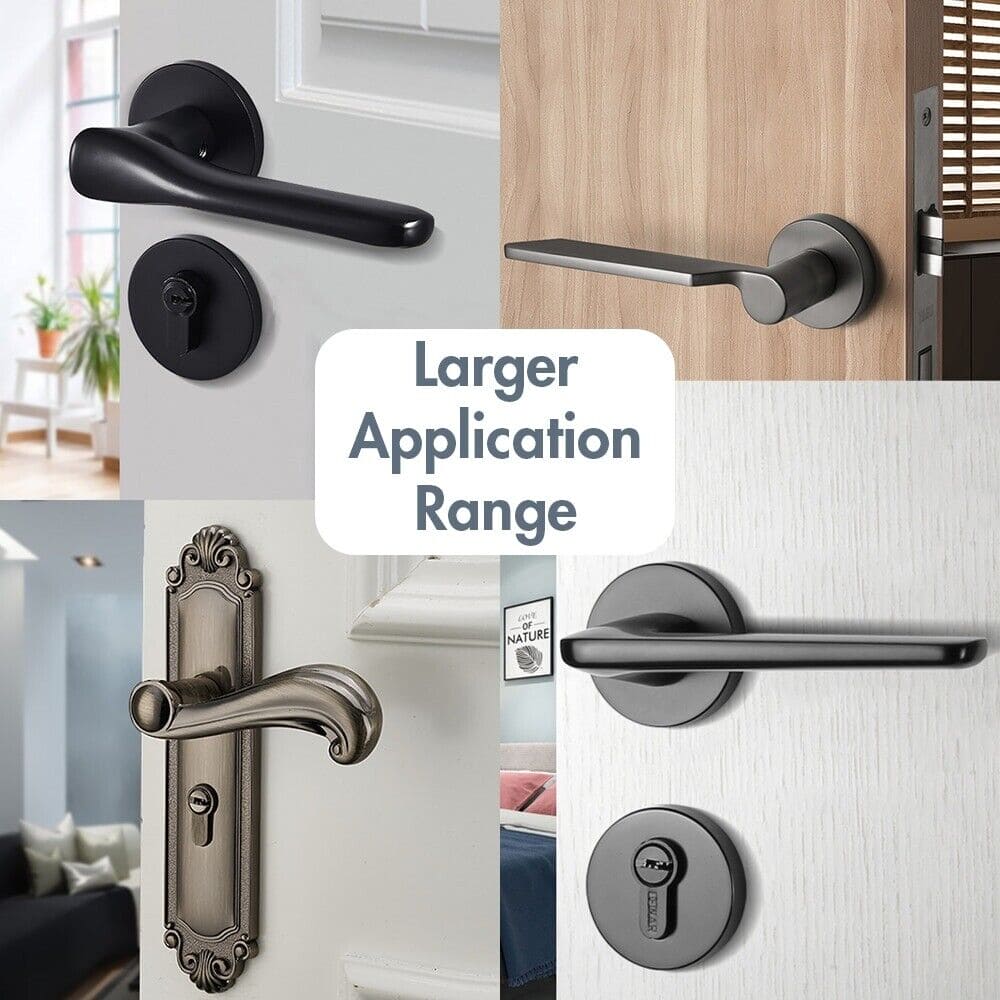 Child Safety Door Lever Lock with Rotary Design
