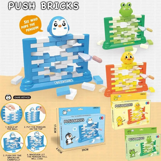 Push Brick Minu Size Kids Toy Game Set
