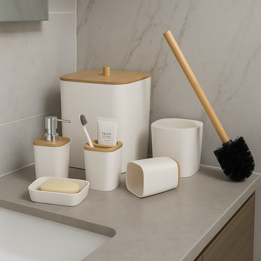 6-Piece's Bathroom Accessories Set