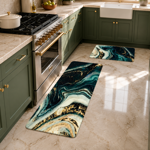 Luxury House Kitchen Floor Mat Set