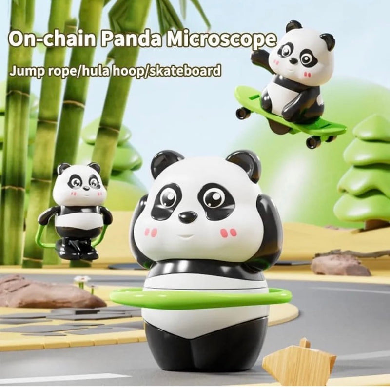 Multi Action Kids Panda Dancing & Skateboard Toy