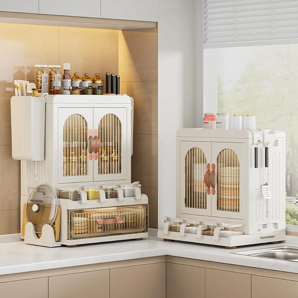 Large Capacity Multifunctional Kitchen Storage Organizer