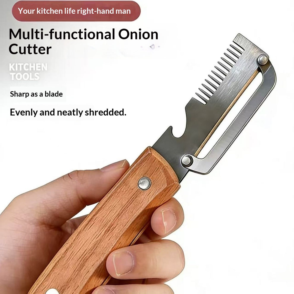 3-in-1 Multi-Functional Vegetable Peelers & Scallion Shredders