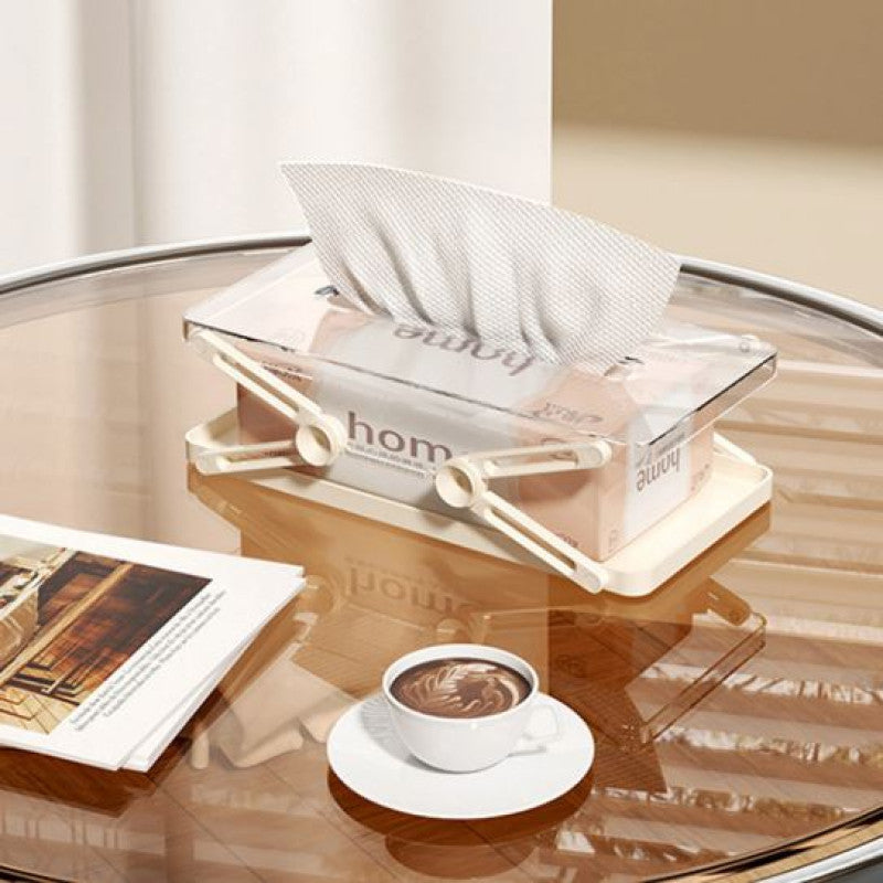 Minimalist Scissor-Lift Tissue Dispenser