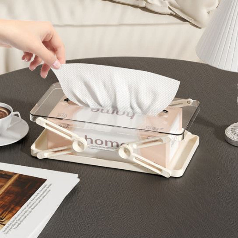 Minimalist Scissor-Lift Tissue Dispenser