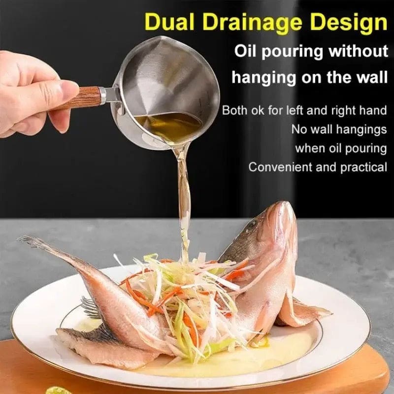 Stainless Steel Oil Splash Pot