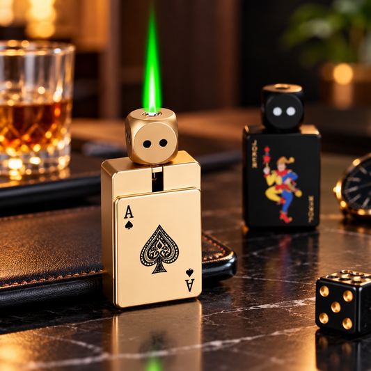 Creative Playing Card Jet Flame Lighter