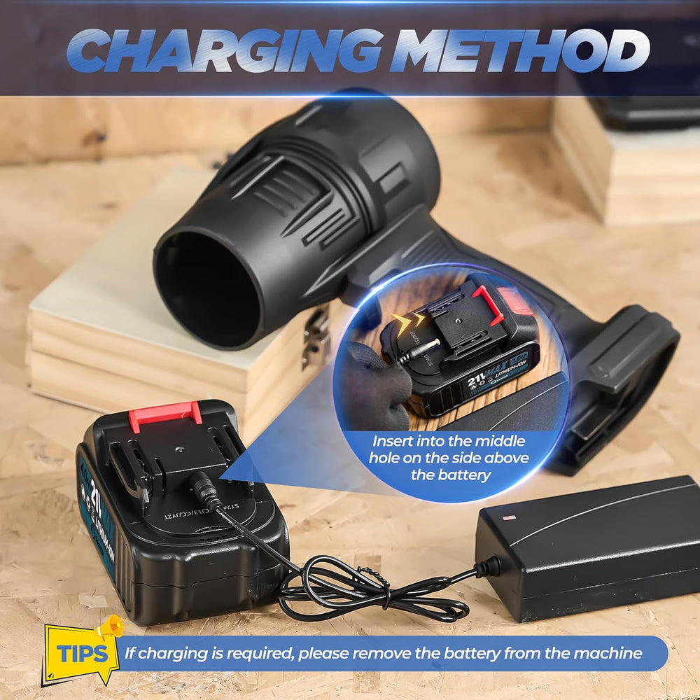 Rechargeable Cordless Blower with Battery, 48V Multi Purpose Cordless Blower