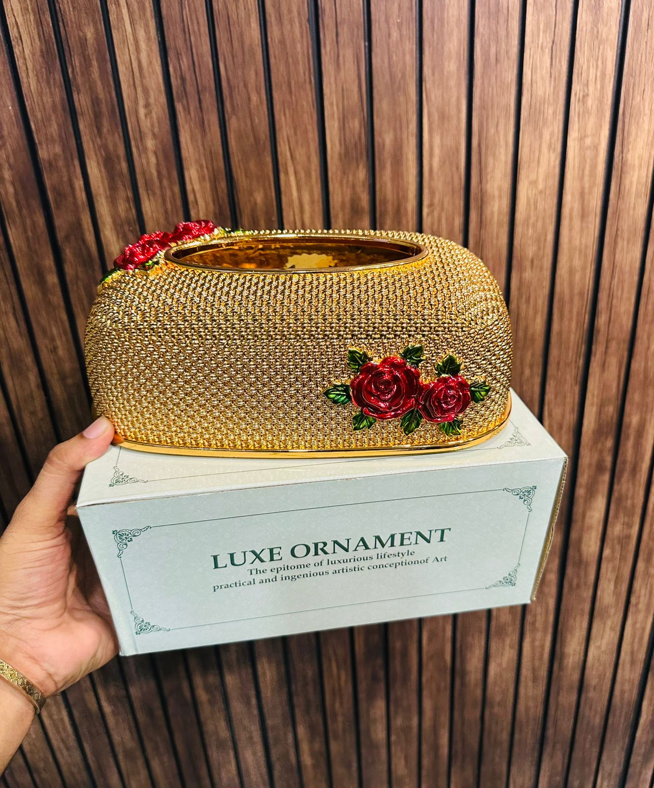 Luxe Ornament Premium Quality Tissue Box