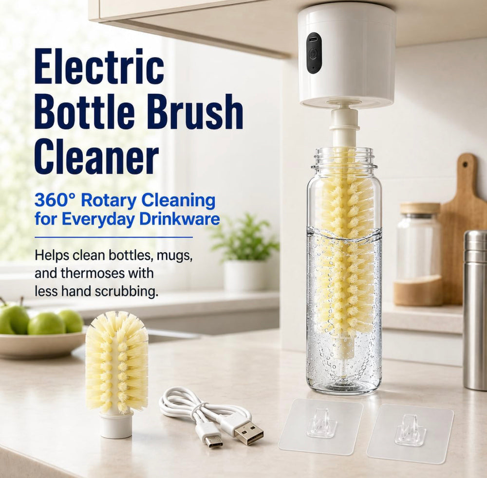 Rechargeable Automatic Glass Cleaning Brush