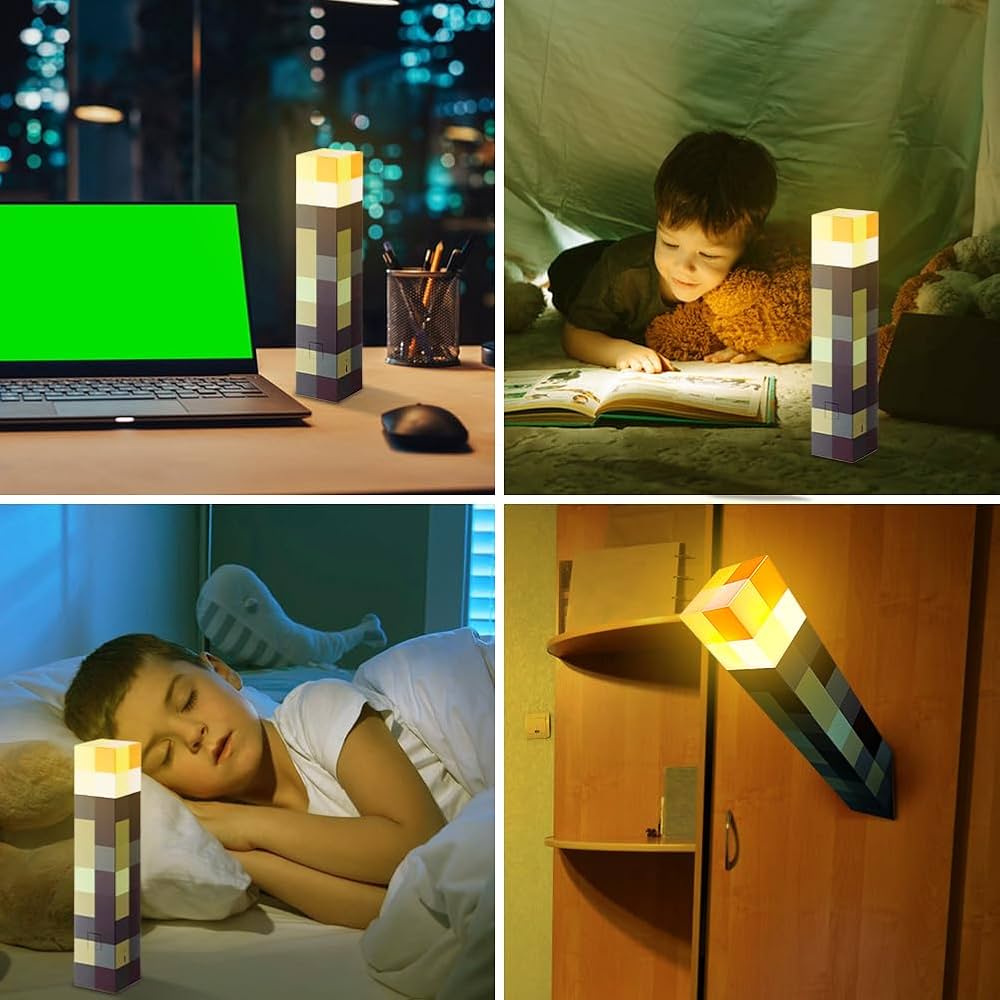 Colorful LED Pixel LED Night Lamp