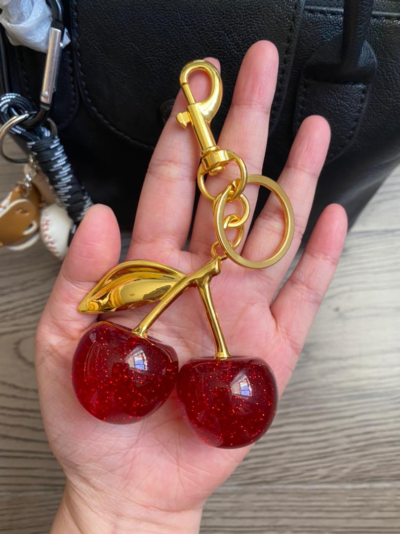 Elegant & Cool Cherry Bag Charm