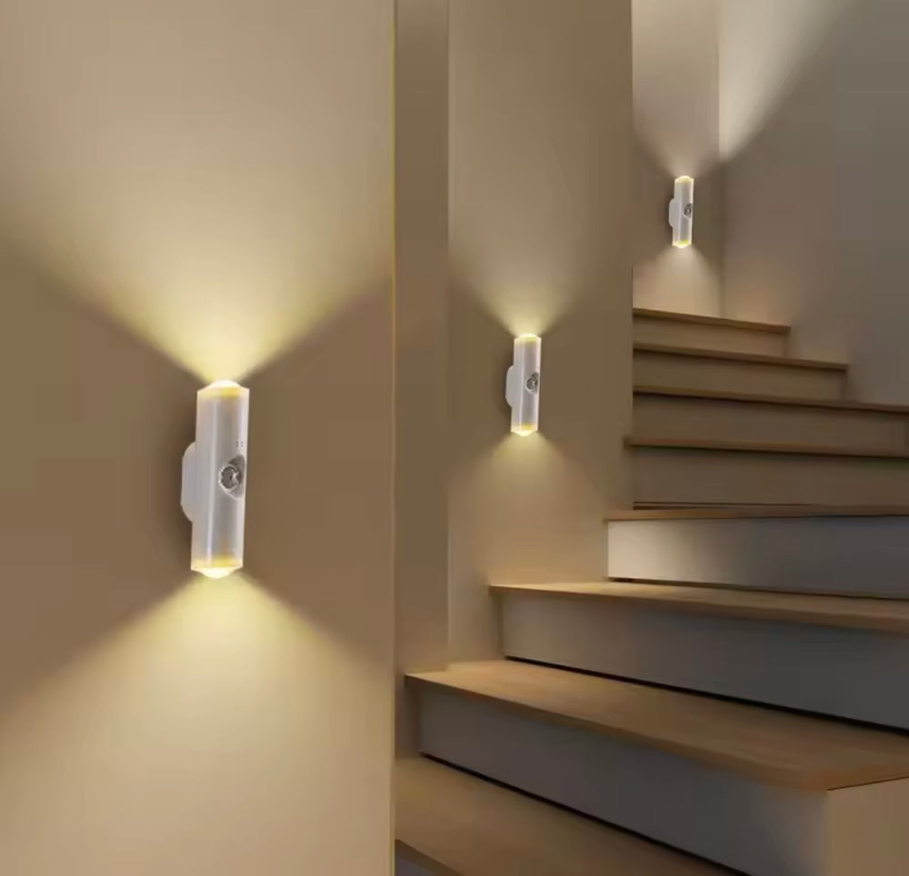 Rechargeable Magnetic Double Head Motion Sensor RGB Ambient Light