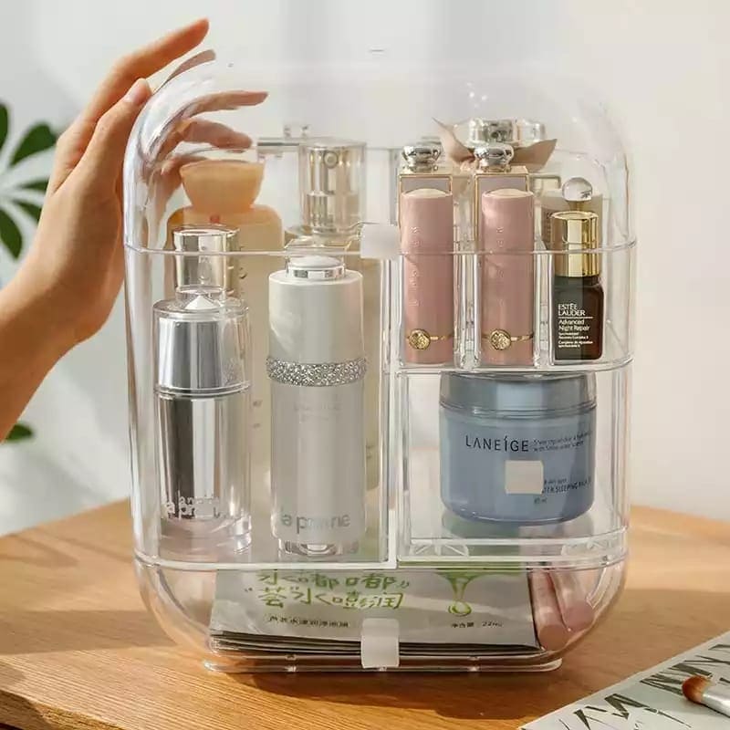 Transparent Cosmetics Storage organizer Dustproof & Waterproof