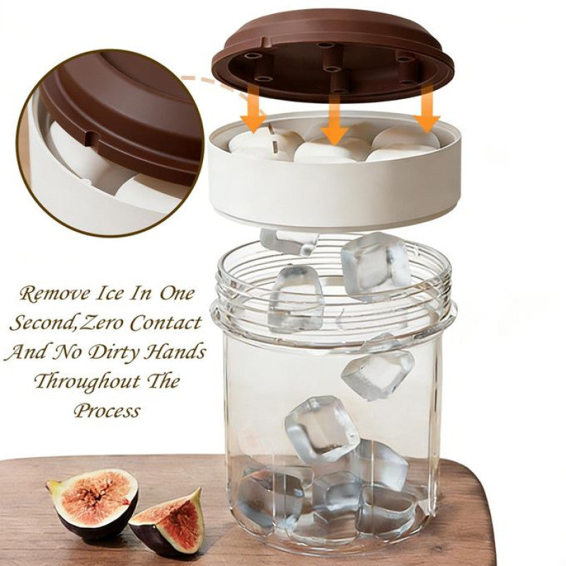 Portable Freezing 2-in-1 Ice Maker & Tumbler Cup