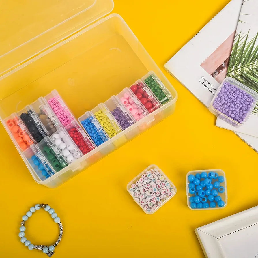 Large Capacity Jewelry Box with 30 Compartments Storage Box