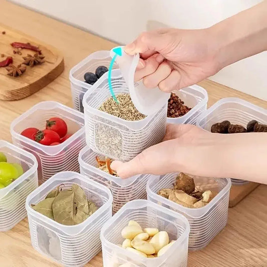 6-Pieces Airtight Food Storage Container Box