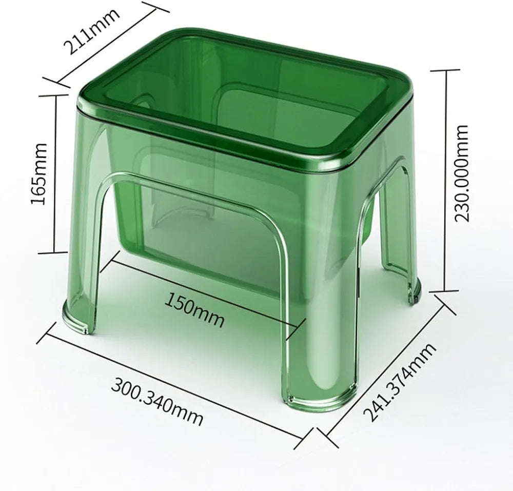 Multi-purpose Household Acrylic Storage Stool
