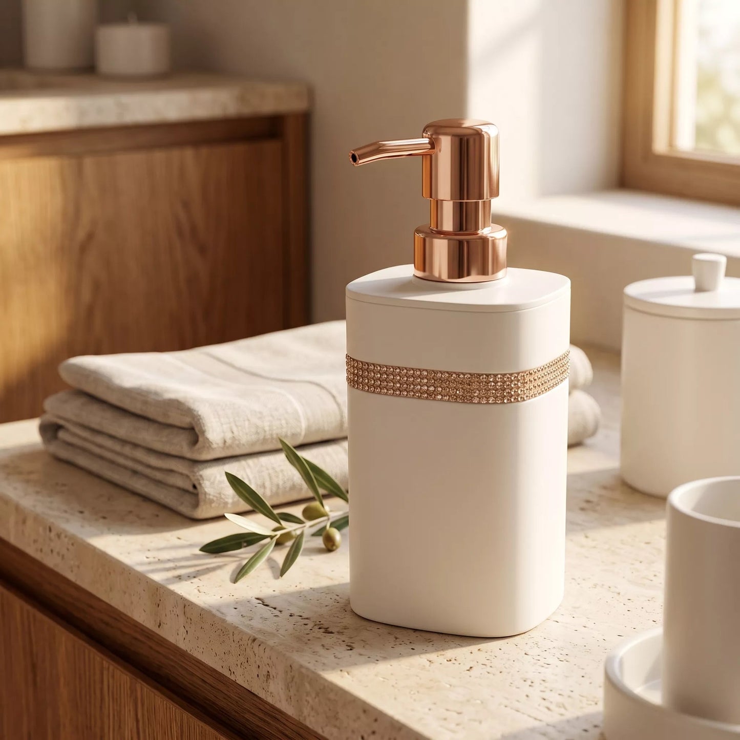 Luxury Ceramic Soap Pump Dispenser