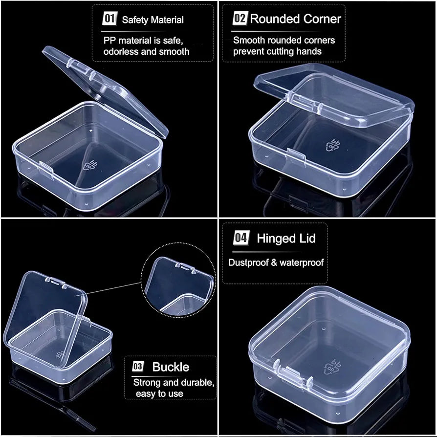 Large Capacity Jewelry Box with 30 Compartments Storage Box